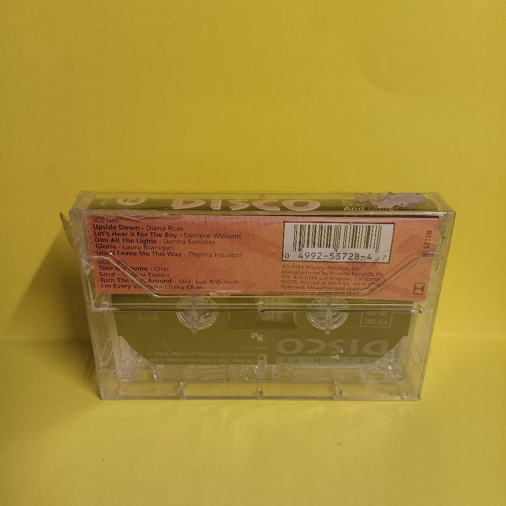 Various - Mega Hits Disco Volume 12 - 1993 - P4 53728 - New - Sealed - Cassettes
