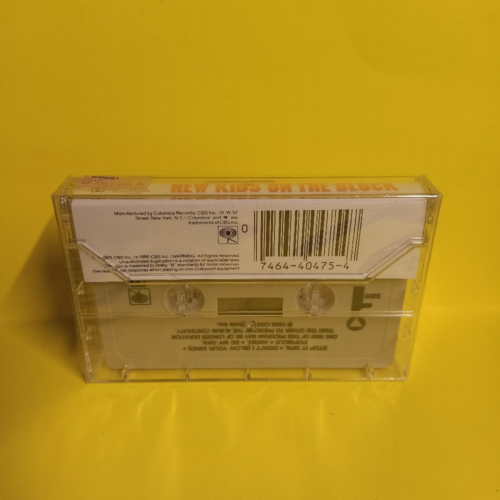 New Kids On The Block - New Kids On The Block / Self Titled - 1986 - FCT 40475 - New - Sealed - Cassettes