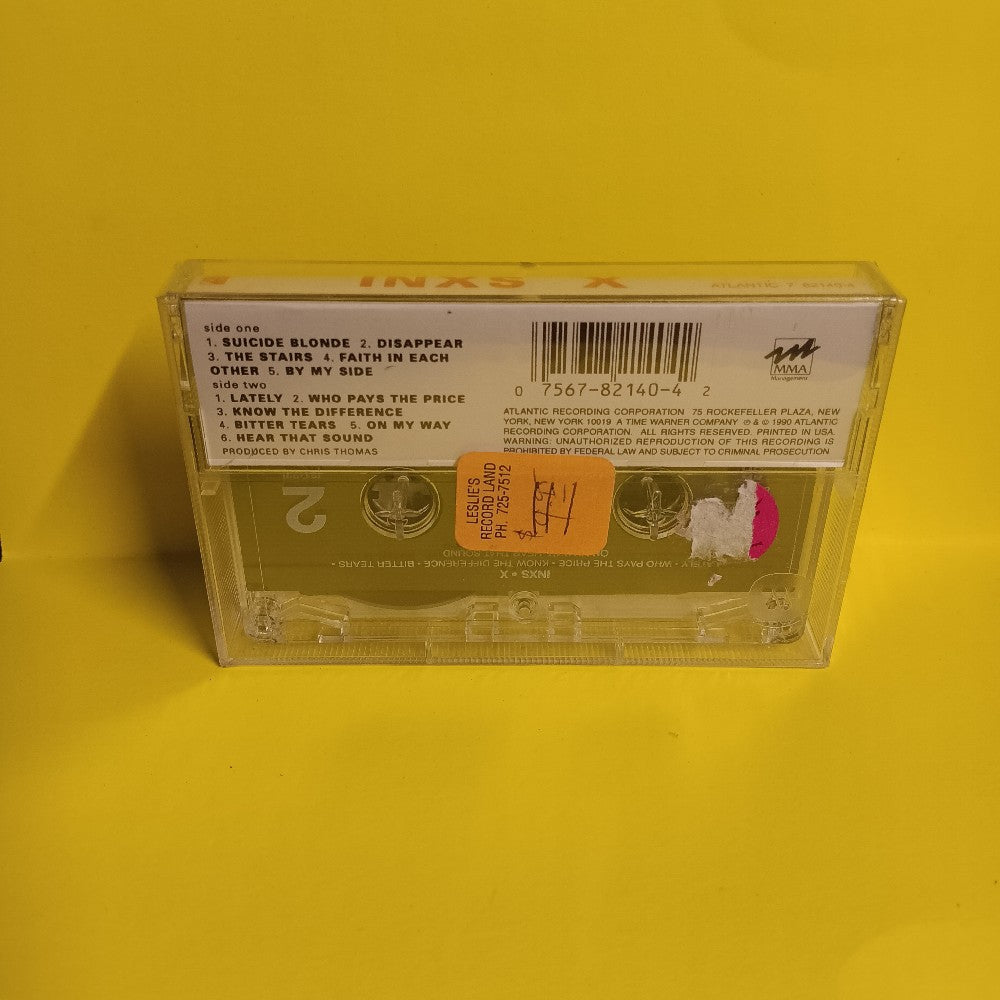 INXS - X - 1990 - 7 82140-4 - New - Sealed - Cassettes