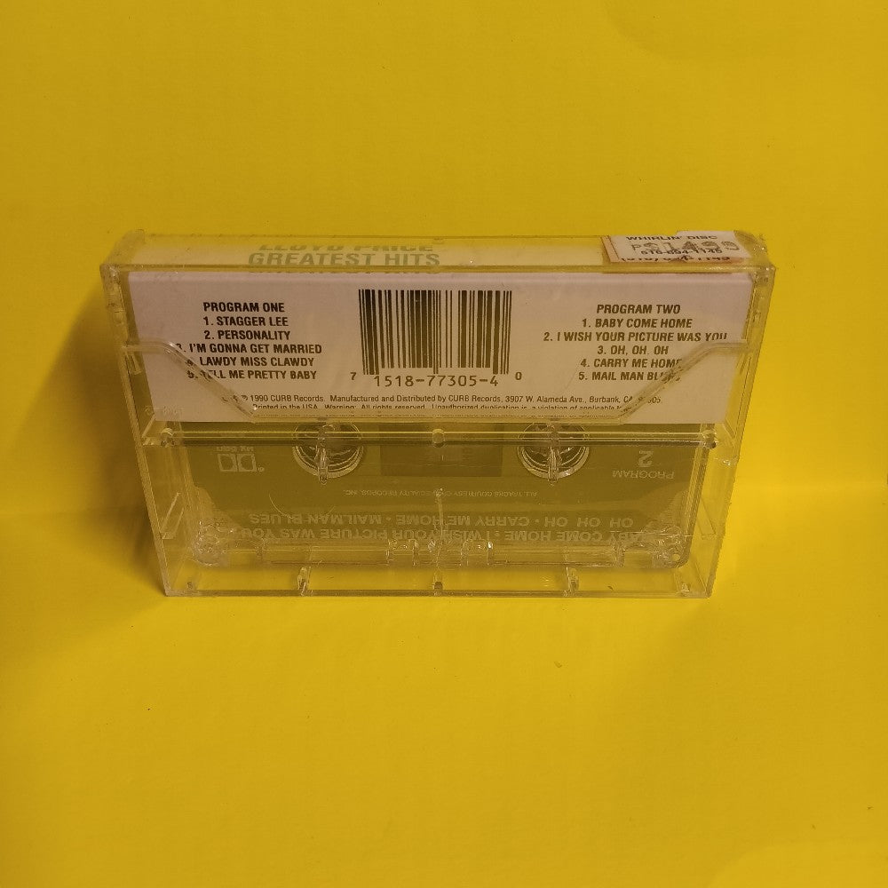 Lloyd Price - Greatest Hits - 1990 - D4-77305 - New - Sealed - Cassettes
