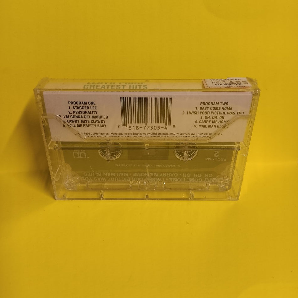 Lloyd Price - Greatest Hits - 1990 - D4-77305 - New - Sealed - Cassettes