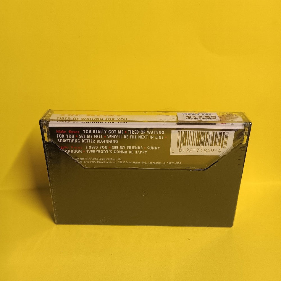 The Kinks - Tired Of Waiting For You - 1995 - R4 71849 - New - Sealed - Cassettes