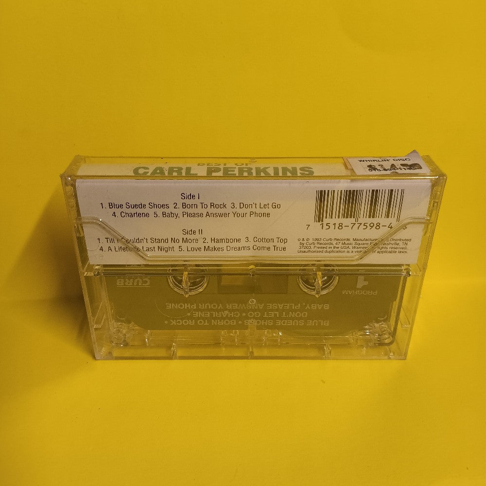 Carl Perkins - Best Of Carl Perkins - 1993 - D4-77598 - New - Sealed - Cassettes