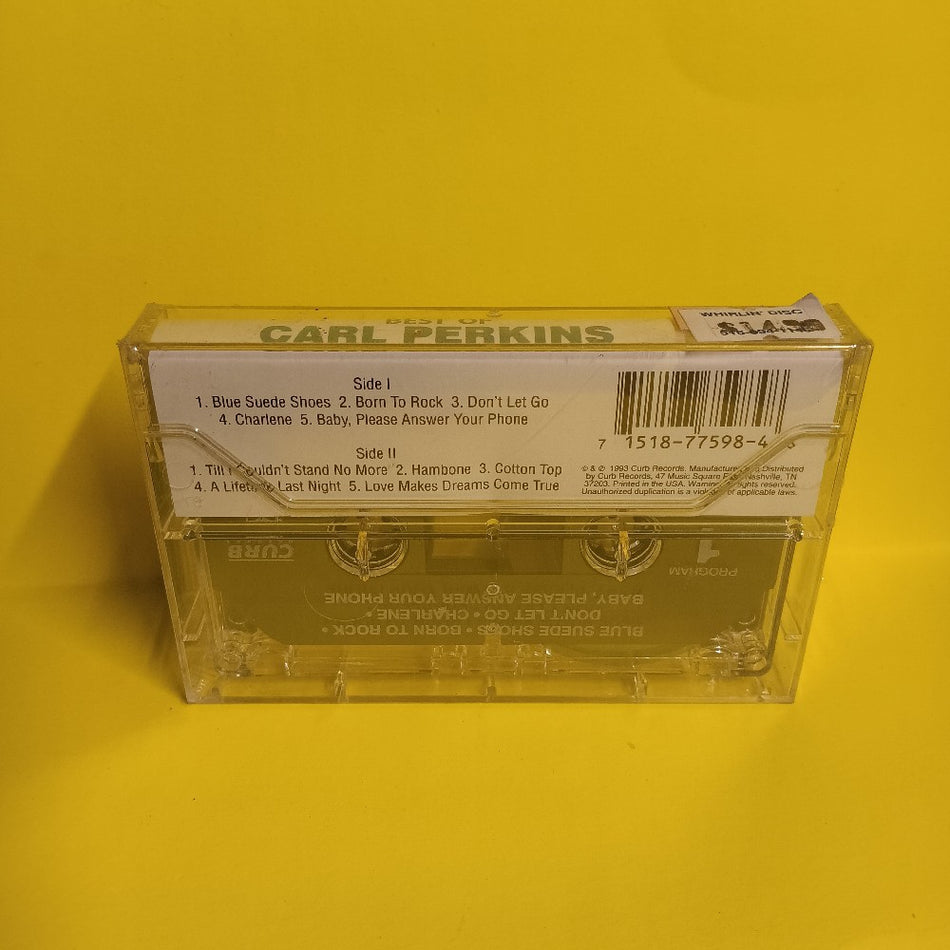 Carl Perkins - Best Of Carl Perkins - 1993 - D4-77598 - New - Sealed - Cassettes