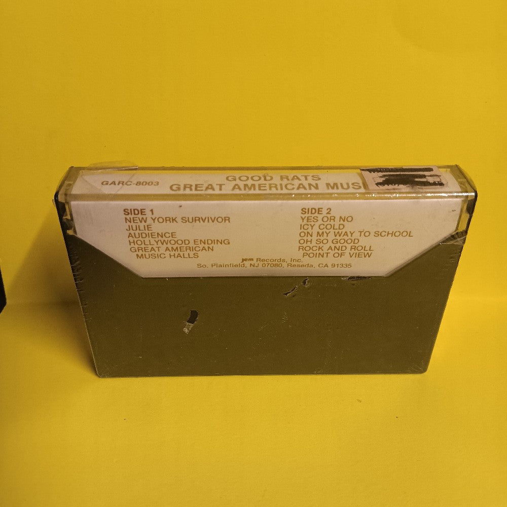 Good Rats - Great American Music  - 1981 - GARC-8003 - New - Sealed - Cassettes