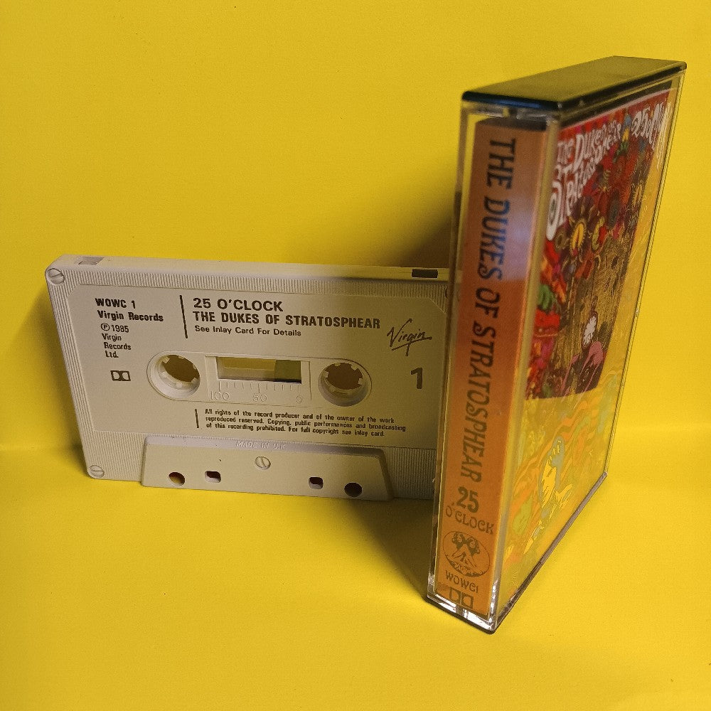 The Dukes Of The Stratosphear - 25 O'Clock UK - 1985 - WOWC 1 - Used - EX - Cassettes