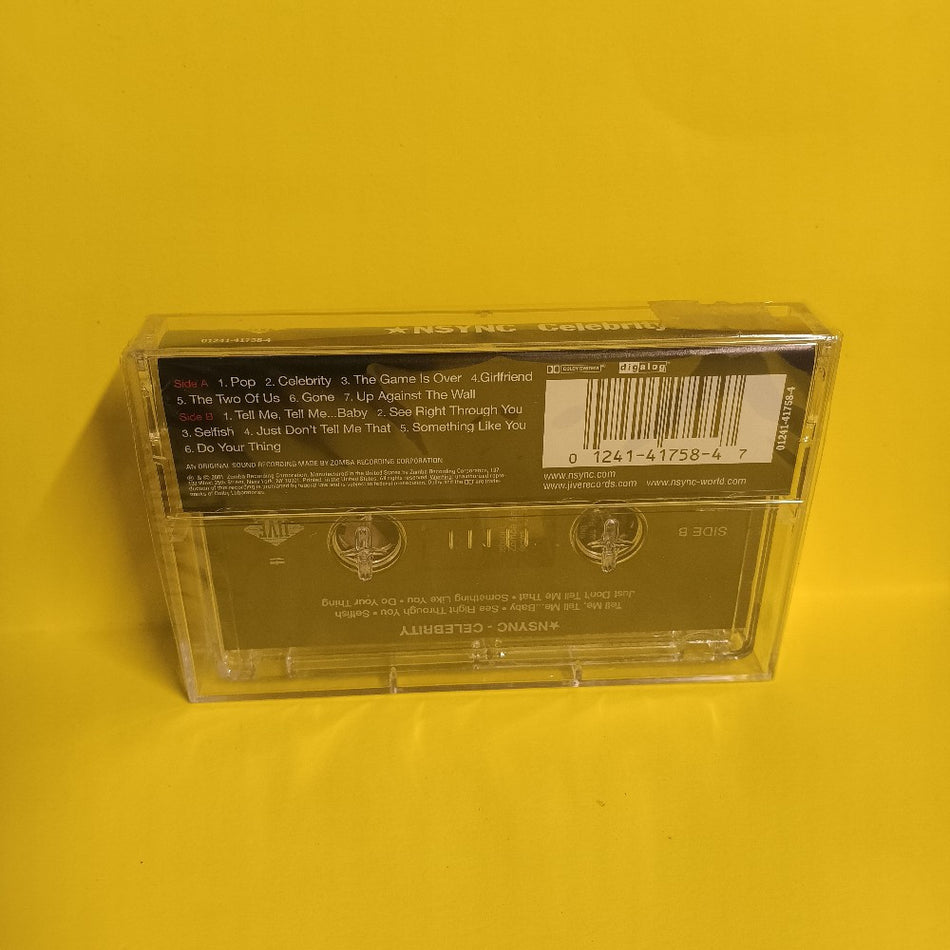 *NSYNC - Celebrity - 2001 - 01241-41758-4 - New - Sealed - Cassettes
