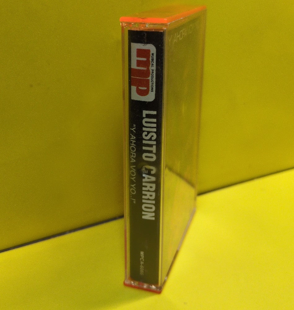 Luisito Carrion - Y Ahora Voy Yo...! - 1992 - MPCA-6066 - Used - EX - Cassettes - Orange Case