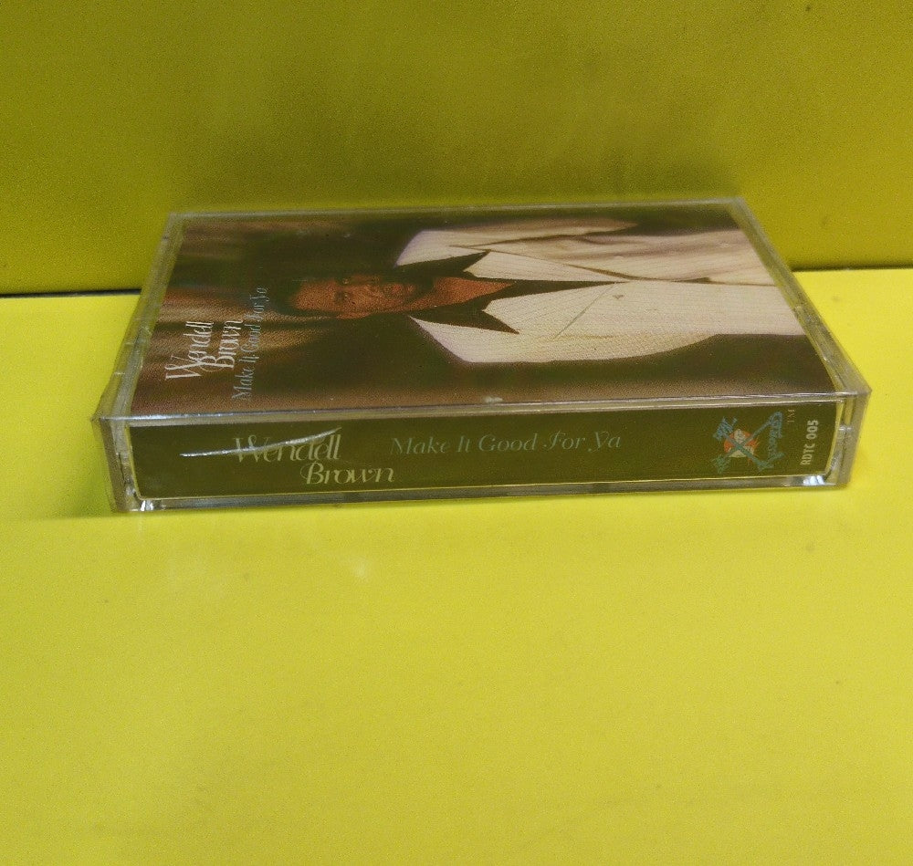 Wendell Brown - Make It Good For Ya - 1998 - RDTC 005 - New - Sealed - Cassettes