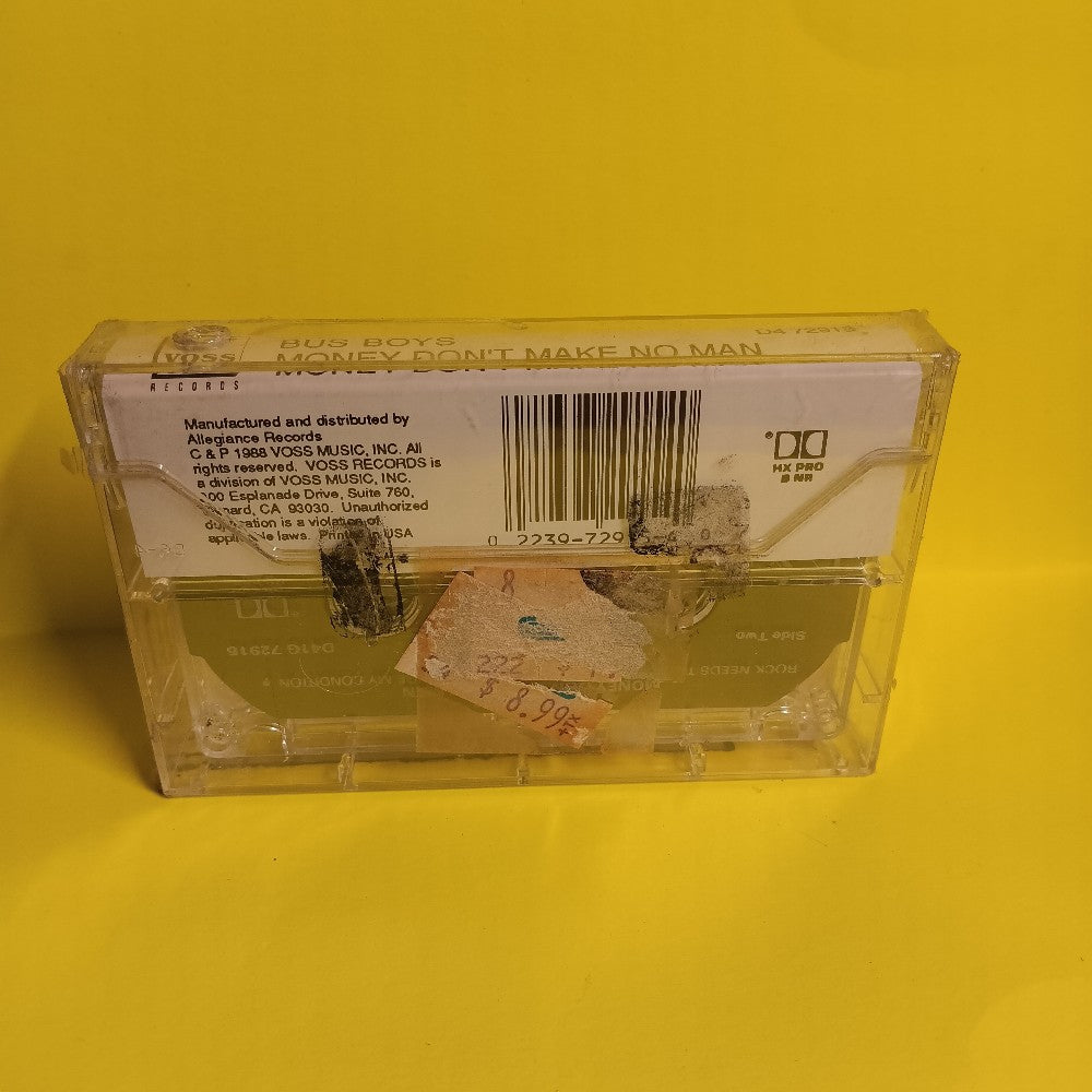 The Bus Boys - Money Don't Make No Man - 1988 - D4 72915 - New - Sealed - Cassettes