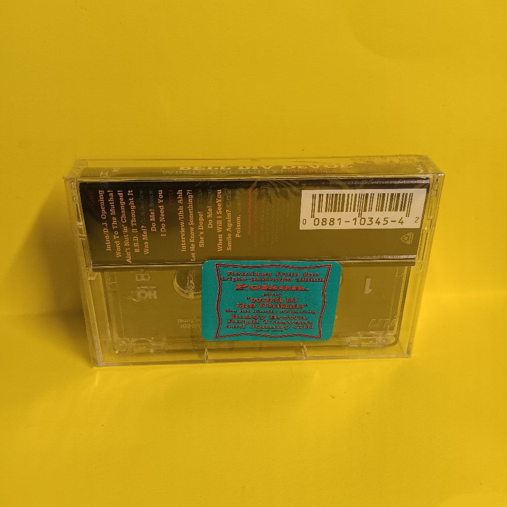Bell Biv Devoe - WBBD Bootcity! The Remix Album - 1991 - MCAC-10345 - New - Sealed - Cassettes