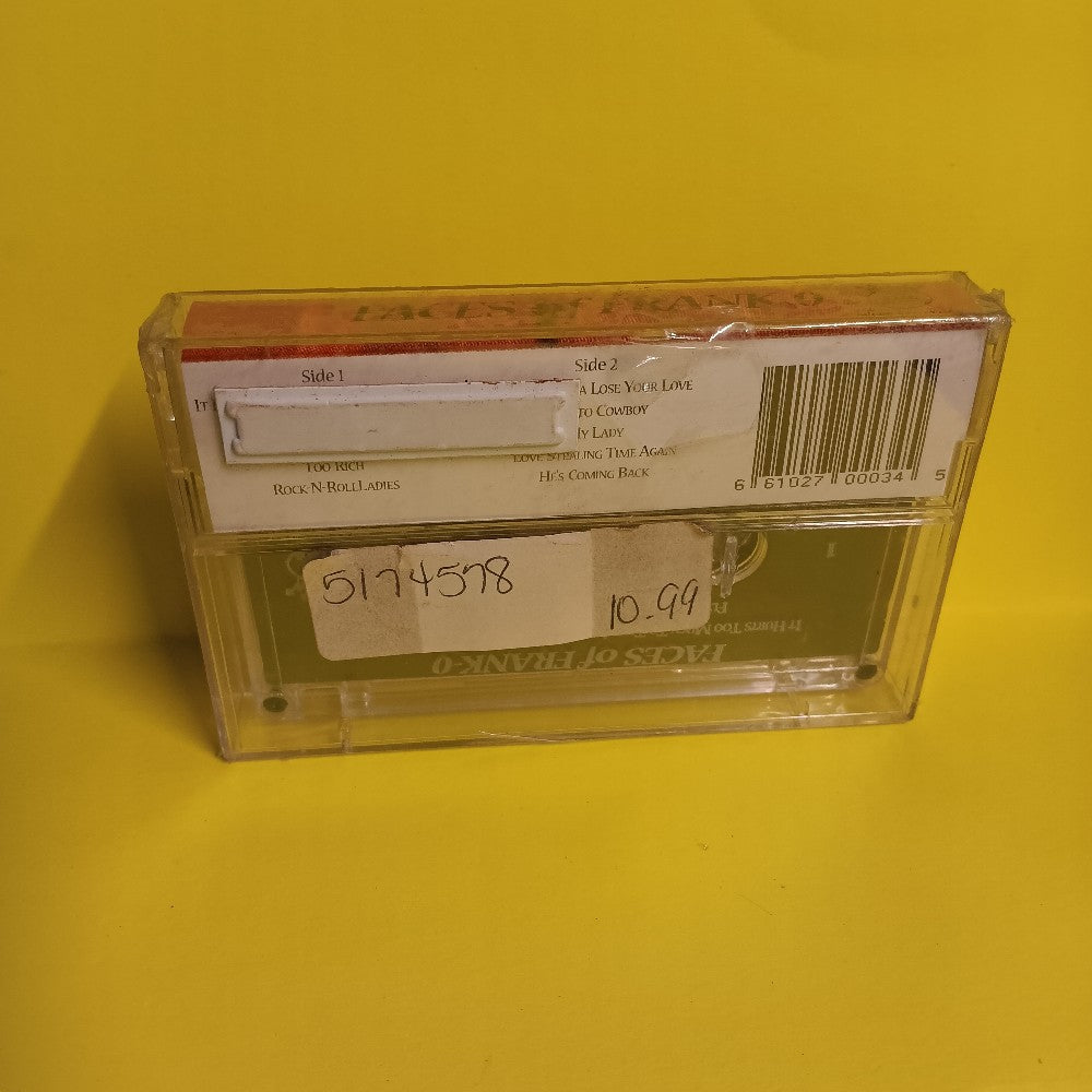 Frank-O - Faces Of Frank-O - PHAT No. 1001 - New - Sealed - Cassettes