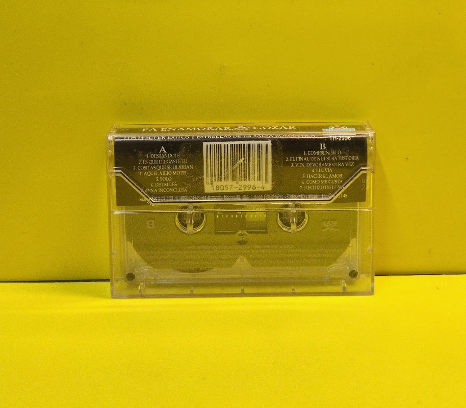 Various - Pa' Enamorar... Y Gozar: Los 14 Super Exitos Y Estrellas De La Salsa Romantica - 1993 - TH-2996 - Used - EX - Cassettes