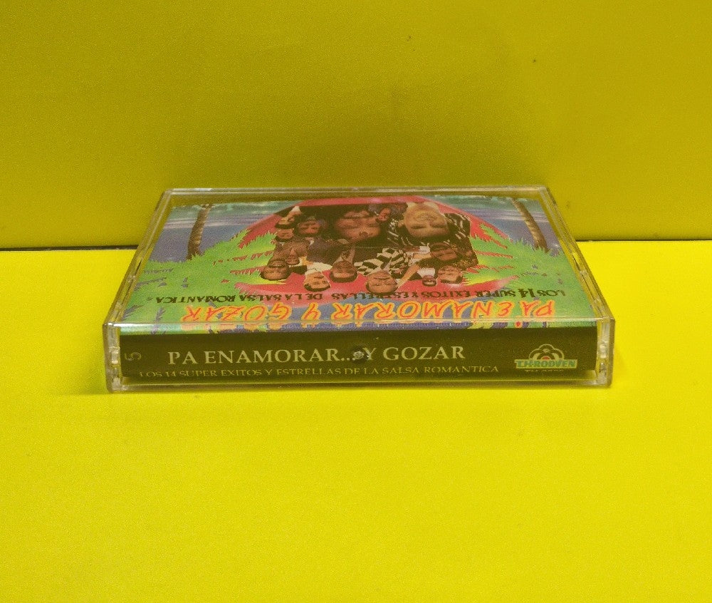 Various - Pa' Enamorar... Y Gozar: Los 14 Super Exitos Y Estrellas De La Salsa Romantica - 1993 - TH-2996 - Used - EX - Cassettes