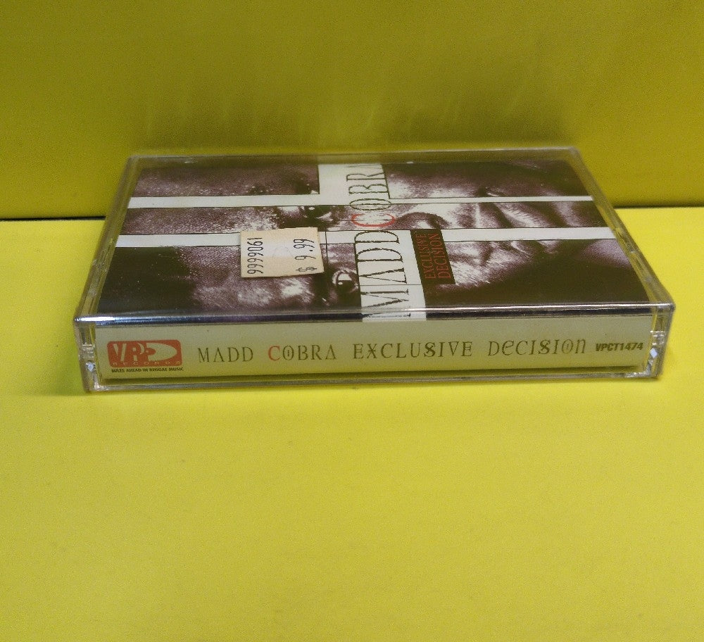 Madd Cobra - Exclusive Decision - 1996 - VPCT 1474 - New - Sealed - Cassettes