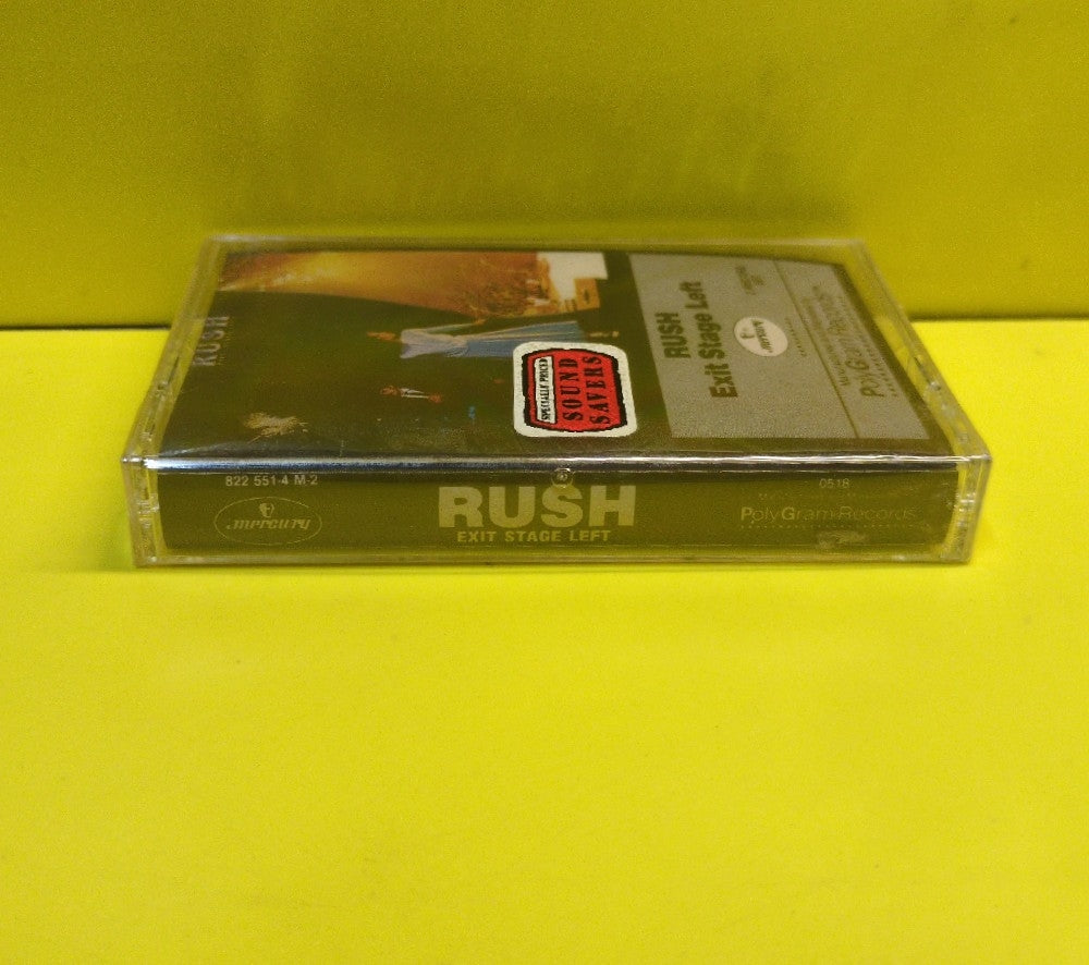 Rush - Exit...Stage Left - 822 551-4 M-2 - New - Sealed - Cassettes - Reissue