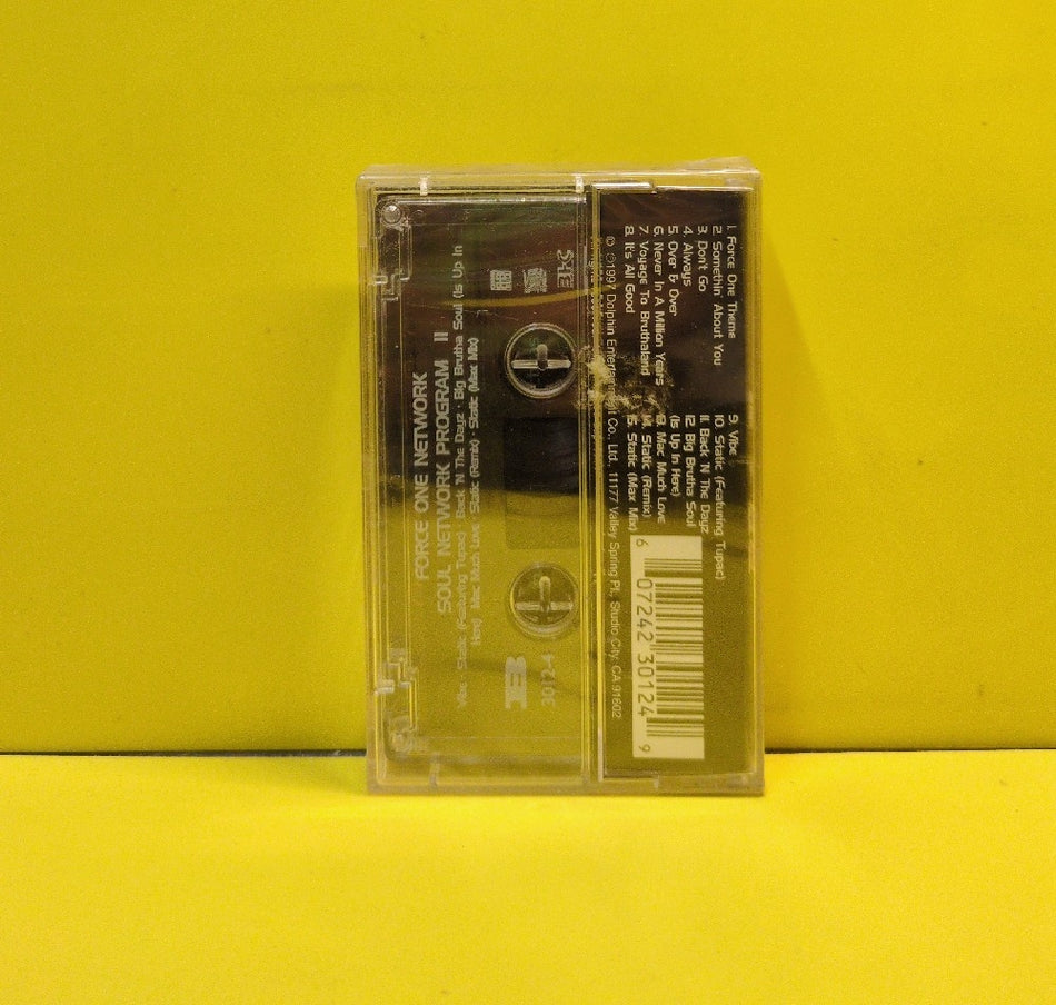 Force One Network - Soul Network Program II - 1997 - 3012-4 - New - Sealed - Cassettes