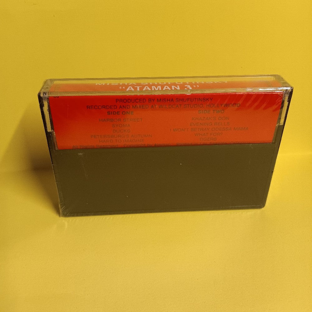 Misha Shufutinsky - Ataman 3 (Russian Chanson/Pop) - 30867 - New - Sealed - Cassettes