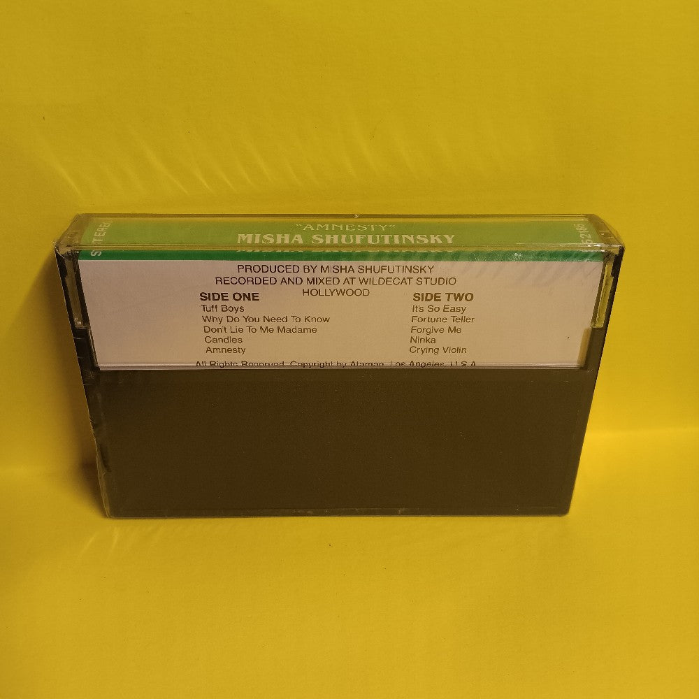 Misha Shufutinsky - Amnesty (Russian Chanson/Pop) - 52186 - New - Sealed - Cassettes