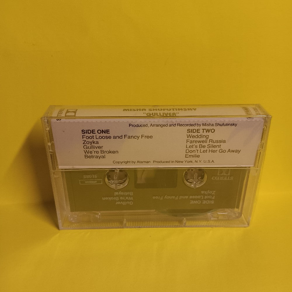 Misha Shufutinsky - Gulliver (Russian Chanson/Pop) - ATAMAN 51085 - New - Sealed - Cassettes