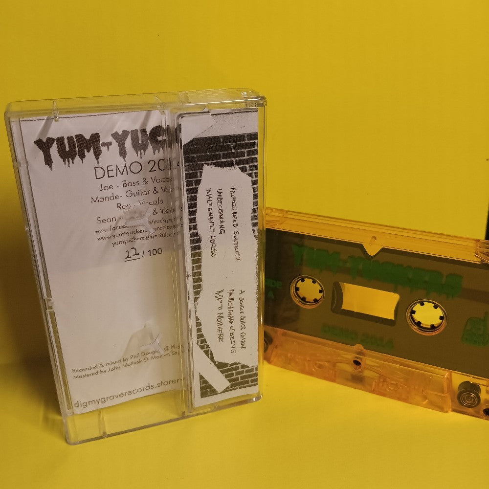 Yum Yuckers - Demo 2014 NUMBERED /100 - 2014 - DIG-007 - Used - EX - Cassettes