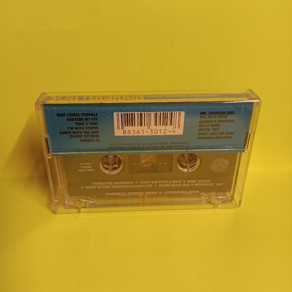 Scatterbrain - Here Comes Trouble - 1990 - 88561-3012-4 - Used - EX - Cassettes