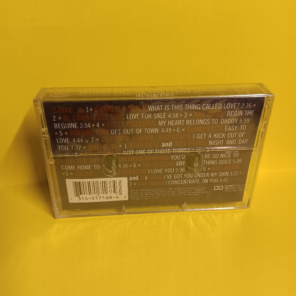 Cole Porter - Anything Goes: The Cole Porter Songbook - 1992 - 314 517 168-4 - New - Sealed - Cassettes