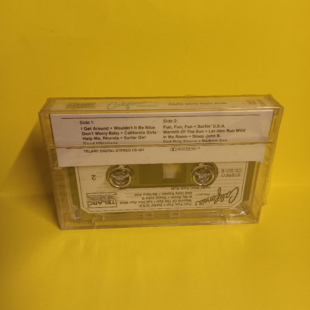 Papa Doo Run Run - California Project - 1985 - CS-501 - New - Sealed - Cassettes