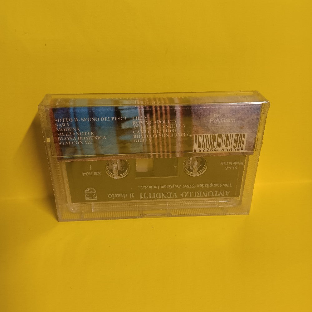 Antonello Venditti - Il Diario ITALY - 1991 - 848 583-4 - New - Sealed - Cassettes
