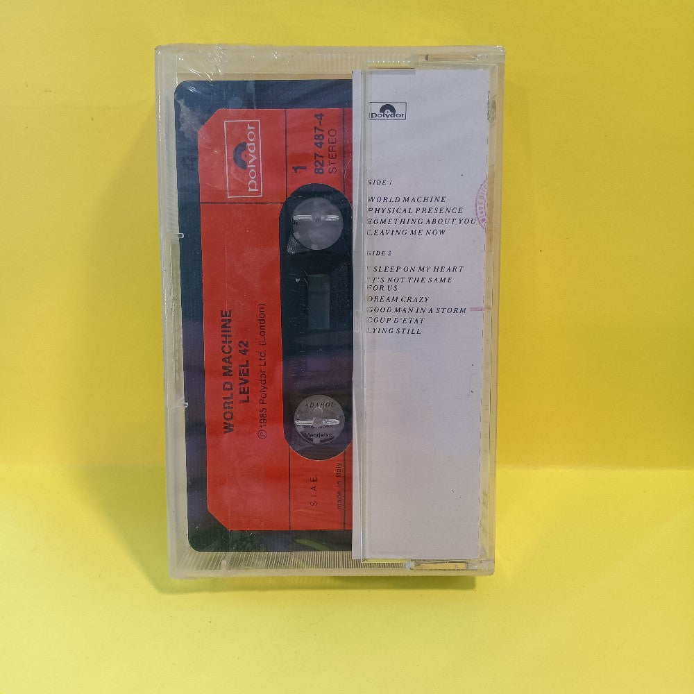 Level 42 - World Machine ITALY - 1985 - 827 487-4 - New - Sealed - Cassettes
