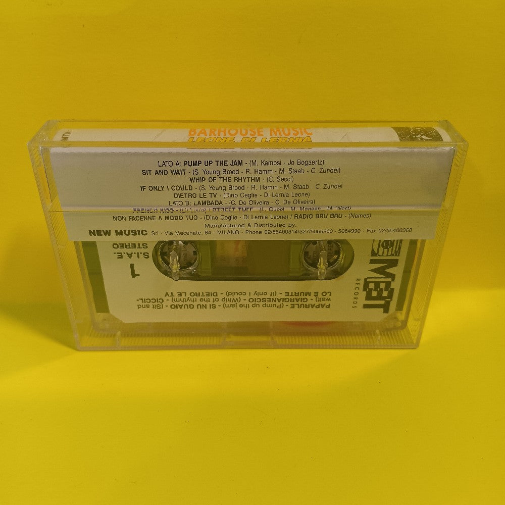 Leone Di Lernia - Barhouse Music ITALY Euro-House - 1990 - MTK 1 - Used - EX - Cassettes
