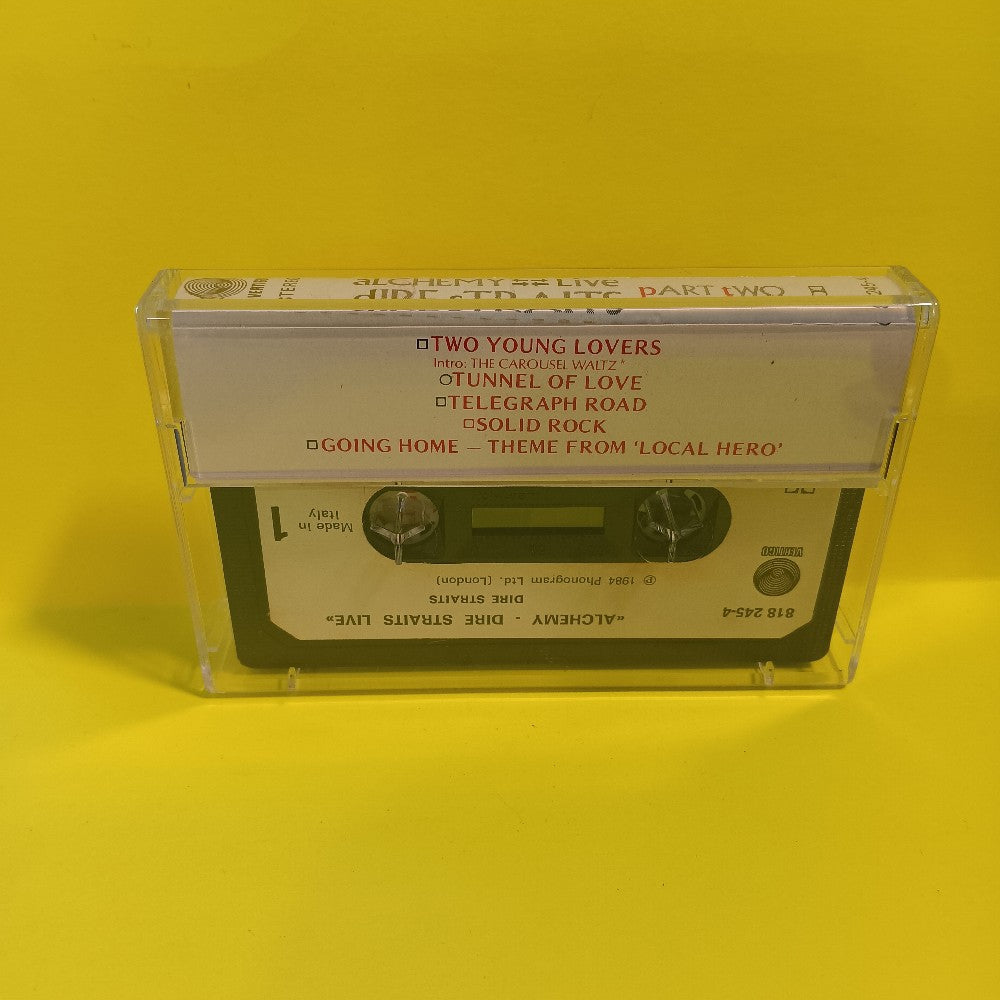Dire Straits - Alchemy LIVE Part Two ITALY - 1984 - 818 425-4 - Used - EX - Cassettes
