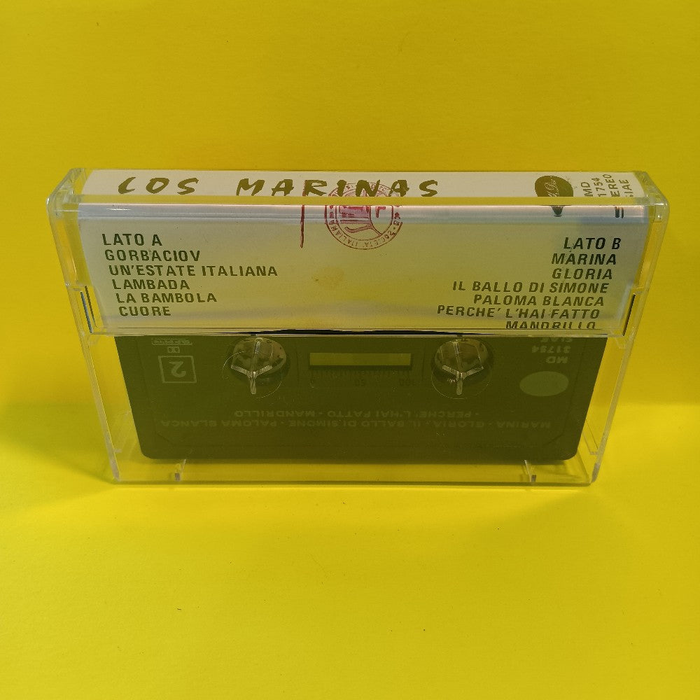 Los Marinas - Los Marinas / Self Titled ITALY Italo-Disco - 1990 - MD 31754 - Used - EX - Cassettes