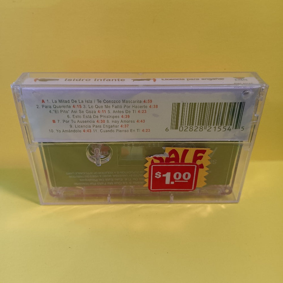 Insidious Infante - Licencia Para Enganar - 1998 - RMC 82155 - New - Sealed - Cassettes