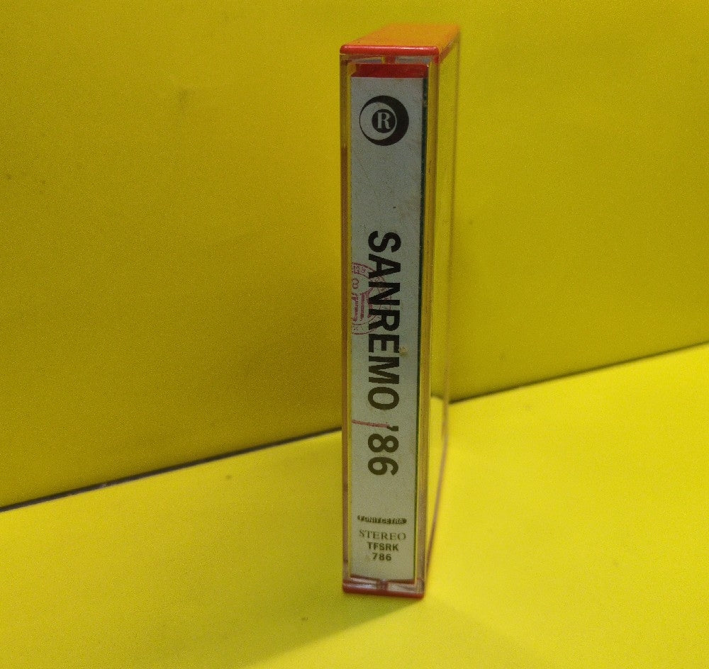 Various - Sanremo 86 - 1986 - TFSRK 786 - Used - EX - Cassettes - Italy Import