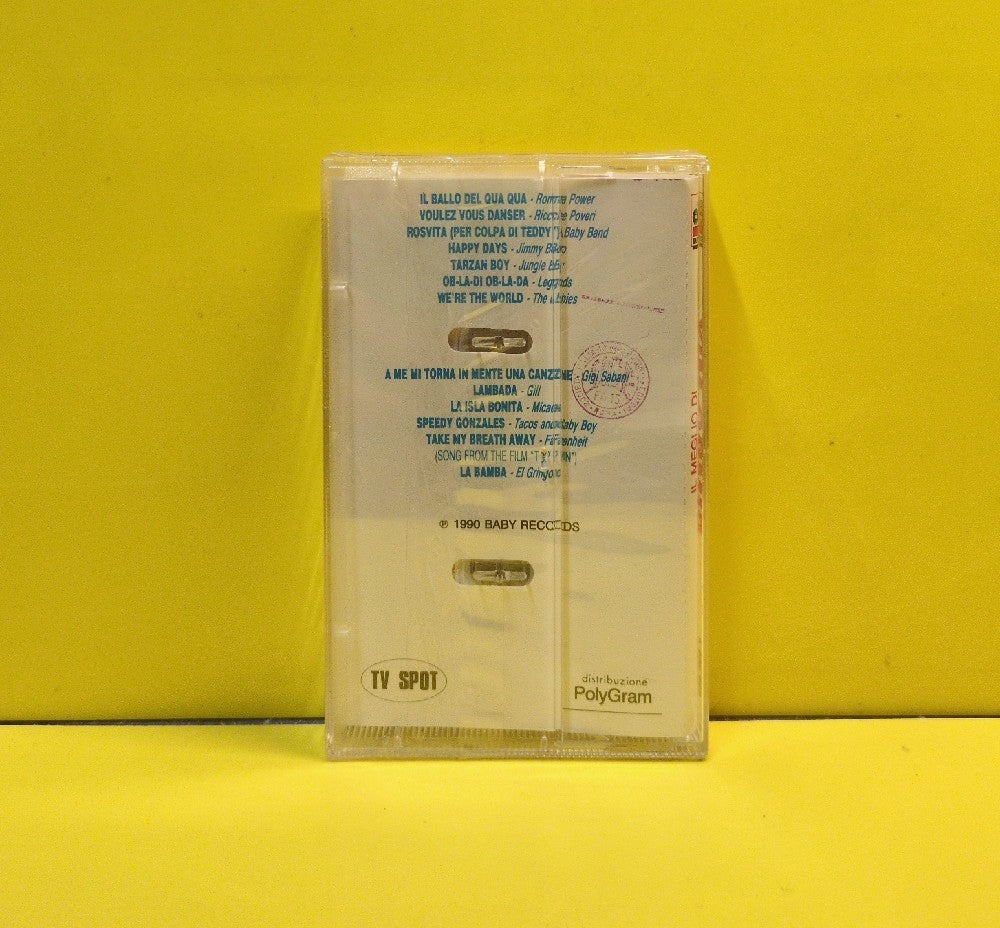Various - Il Meglio Di Bimbo Mix - 1990 - 590 300-4 - New - Sealed - Cassettes - Italy Import