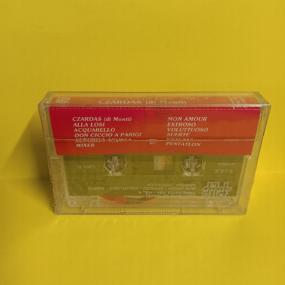 Various - Czardas (Di Monti) Series Tutta Fisa Vol. 4 - MC 007 - New - Sealed - Cassettes