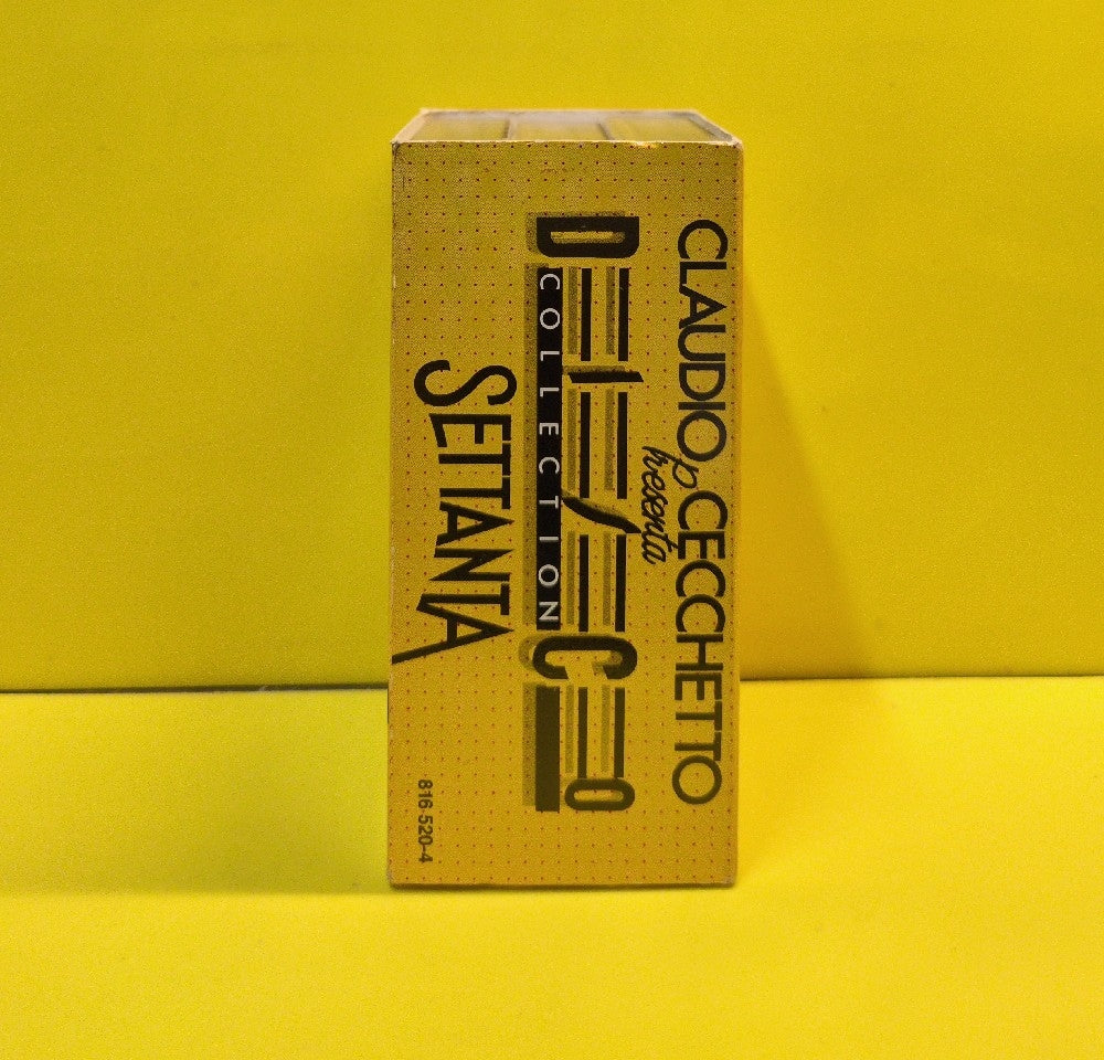 Claudio Cecchetto Presents Various - Disco 70 Collection - 1987 - 816 520-4 - Used - EX - Cassettes - 3xCassette Set - Italy Import - Clear Tape, Black Paper Labels