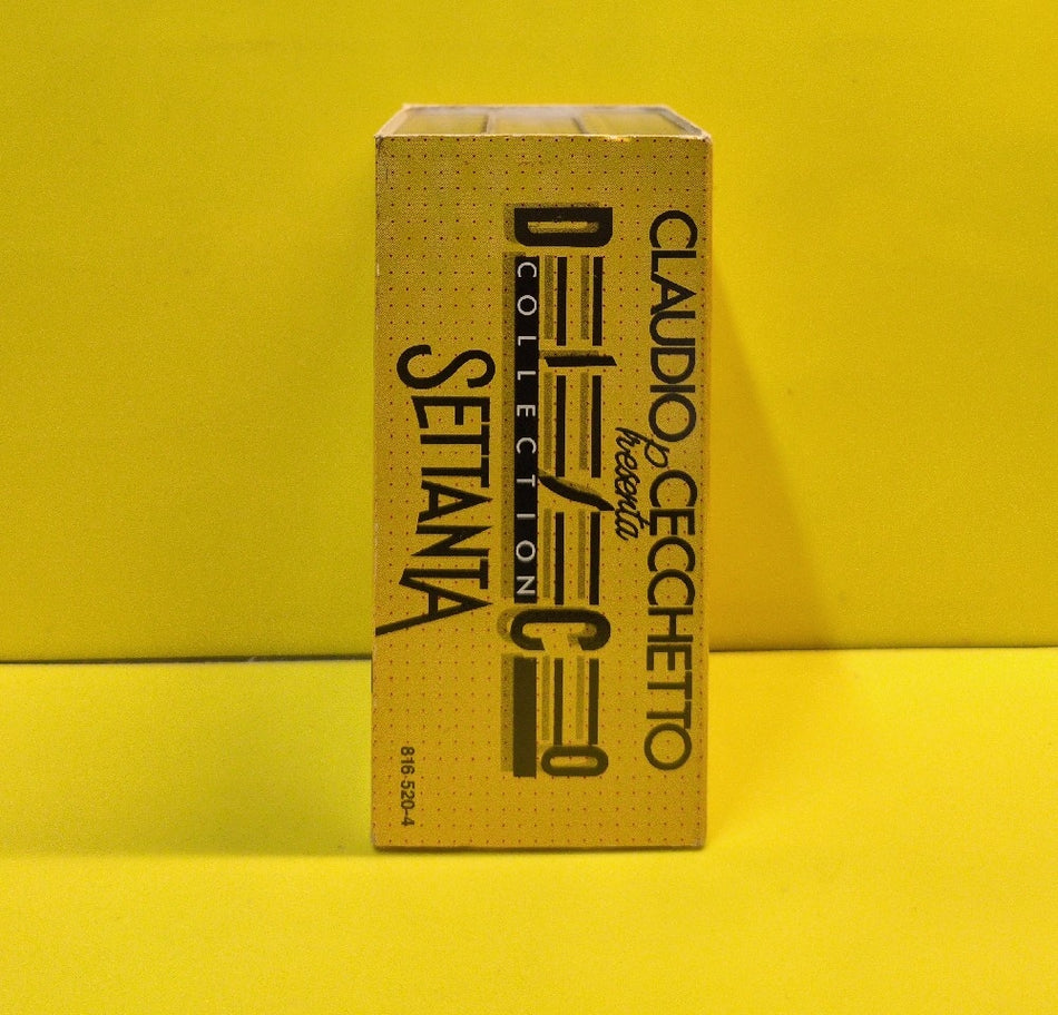Claudio Cecchetto Presents Various - Disco 70 Collection - 1987 - 816 520-4 - Used - EX - Cassettes - 3xCassette Set - Italy Import - Clear Tape, Black Paper Labels