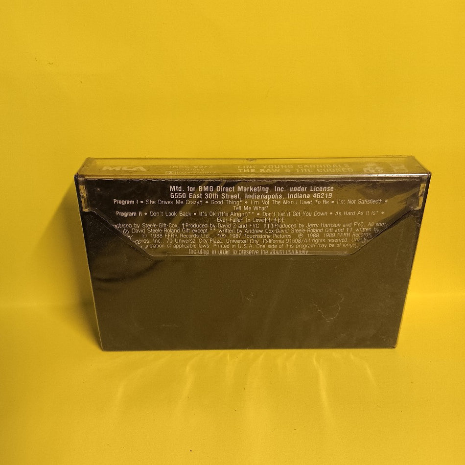 Fine Young Canibals - The Raw & The Cooked CLUB EDITION - 1989 - IRSC 6273 / C101068 - New - Sealed - Cassettes