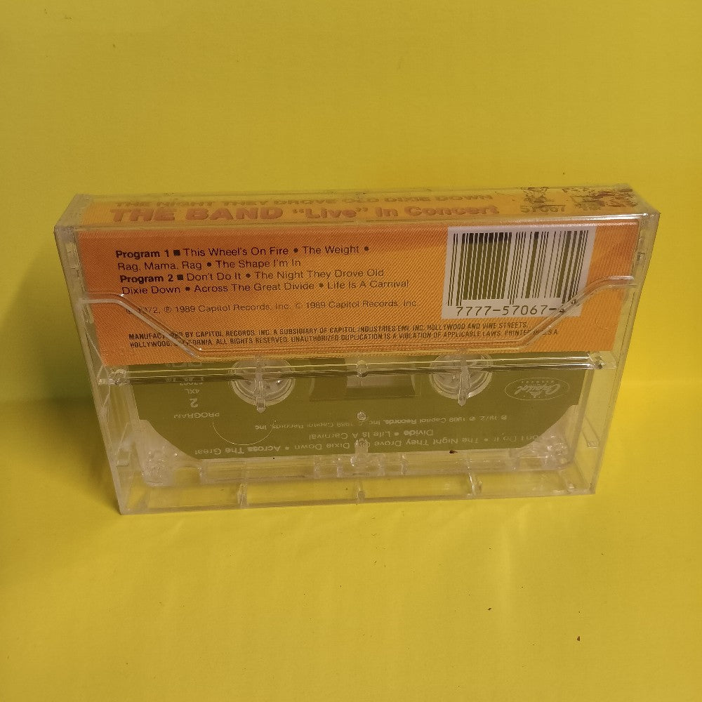The Band - The Night They Drove Old Dixie Down - 1989 - 4XL 57067 - New - Sealed - Cassettes