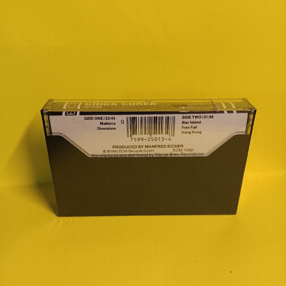 Chick Corea & Steve Kujala - Voyage - 1985 - ECM 25013-4 - New - Sealed - Cassettes