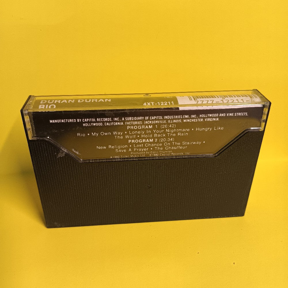 Duran Duran - Rio - 1982 - 4XT-12211 - Used - EX - Cassettes