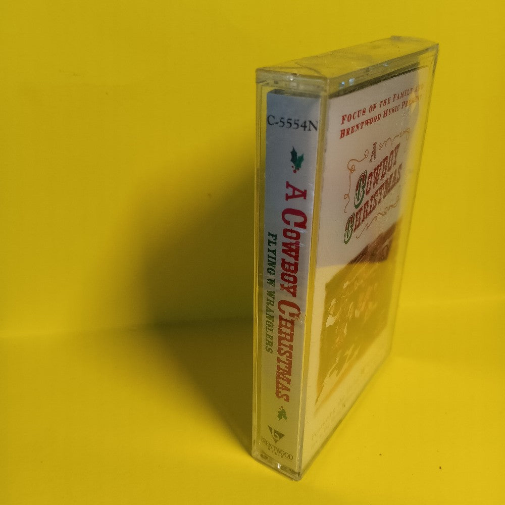 The Flying W Wranglers - A Cowboy Christmas - 1995 - C-5554N - New - Sealed - Cassettes