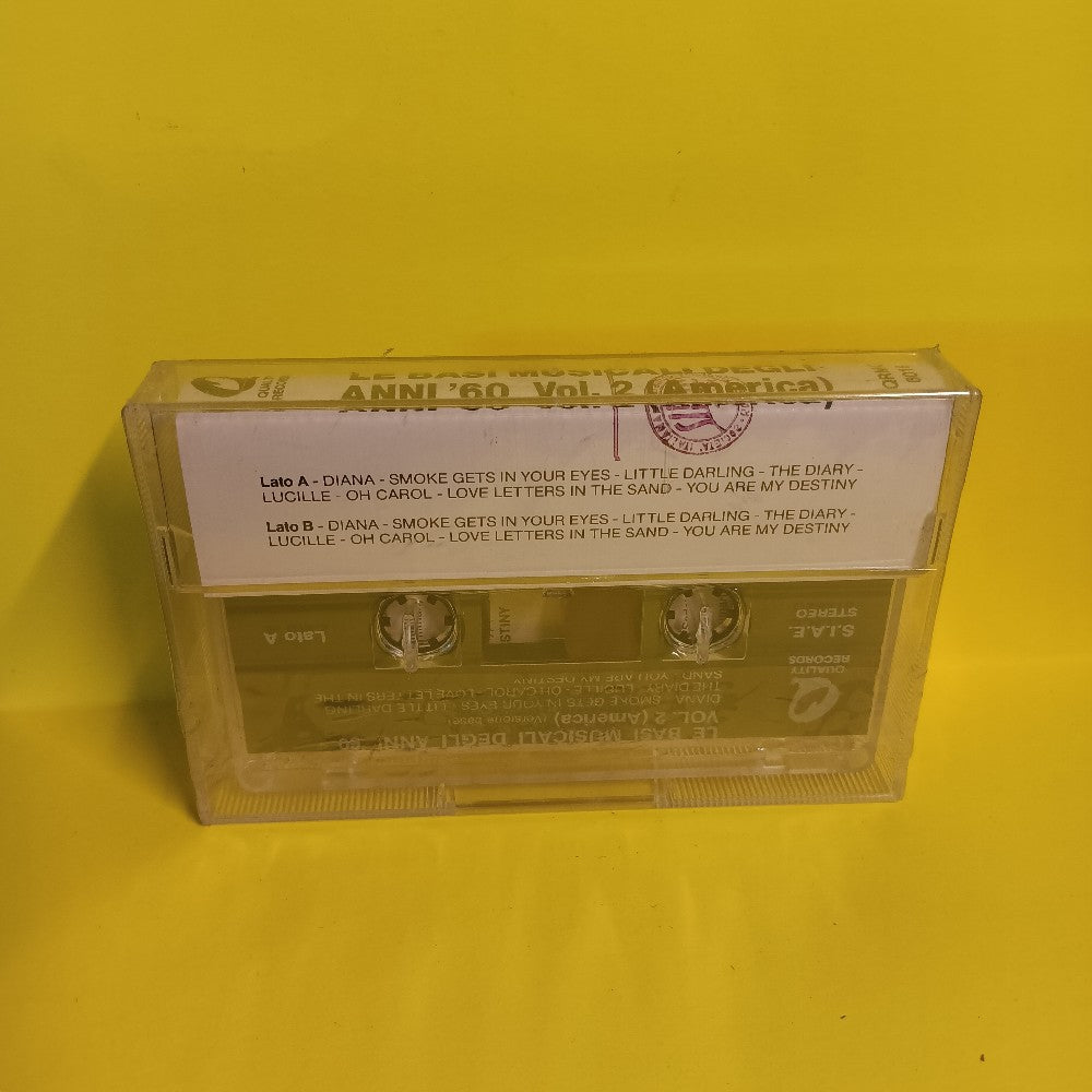 Raphael Ottavio / Mauro Falzoni - Le Basi Musicali Degli Anni '60 Vol. 2 America ITALY - QRMC0018 - New - Sealed - Cassettes