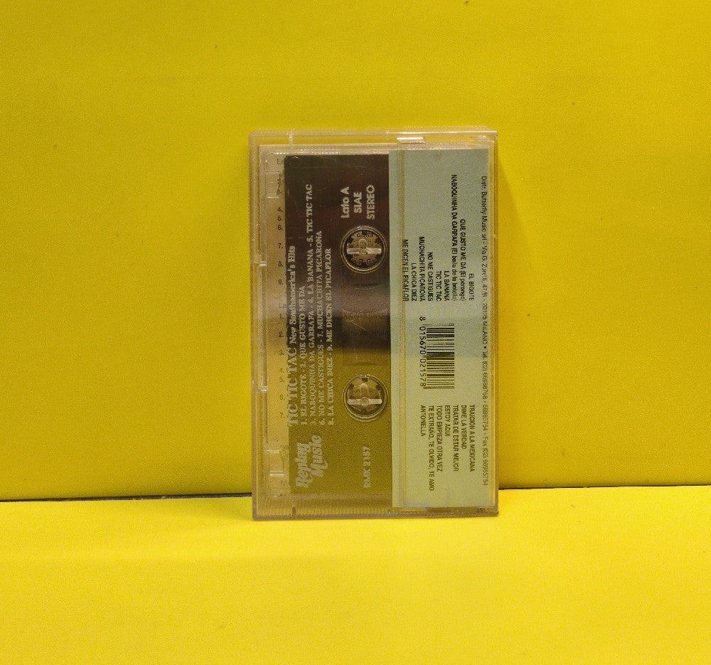 Various - Tic Tic Tac - New Southamerica's Hits - RMK 2157 - Used - EX - Cassettes - Italy Import
