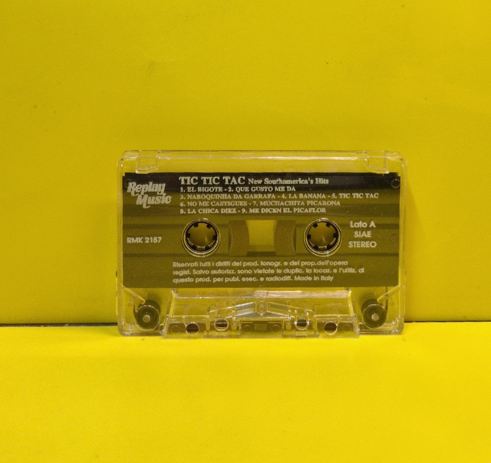 Various - Tic Tic Tac - New Southamerica's Hits - RMK 2157 - Used - EX - Cassettes - Italy Import