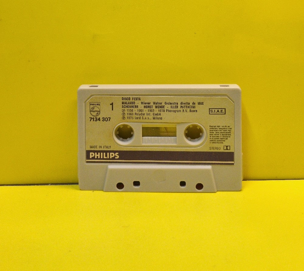 Various - Disco Festa - Tutti In Pista - 7134 307 - Used - EX - Cassettes - Italy Import