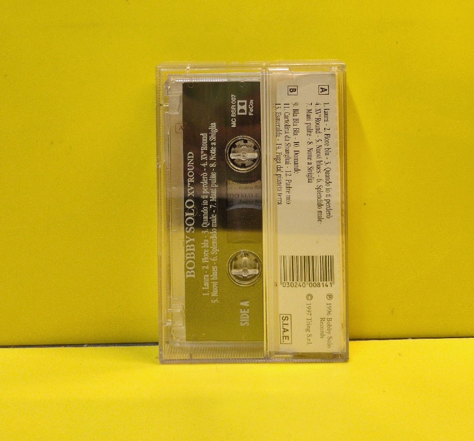 Bobby Solo - XV° Round - 1997 - MC BSR 007 - Used - EX - Cassettes