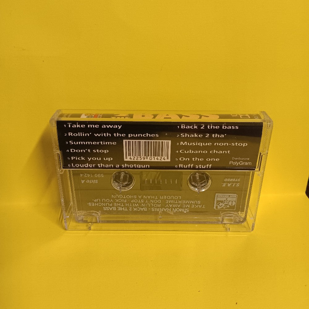 Simon Harris - Back 2 The Bass ITALY - 1992 - 590 142-4 - Used - EX - Cassettes